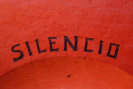 monastery of santa catalina, arequipa, peruの写真素材