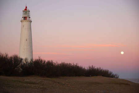 lighthouse, la paloma, uruguayの写真素材