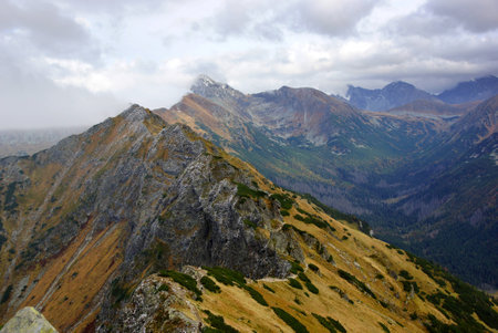 Landscape of Tatras mountain, Polandの写真素材