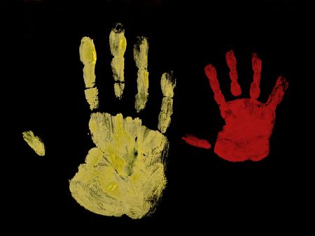 handprintsの写真素材