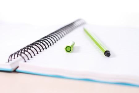 notebookの写真素材