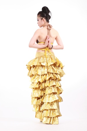 Sexy  woman in various fun posesの写真素材