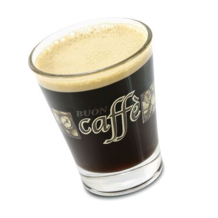 Coffee cup isolated on a white bacgroundの写真素材