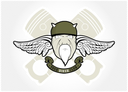 Biker clubのイラスト素材