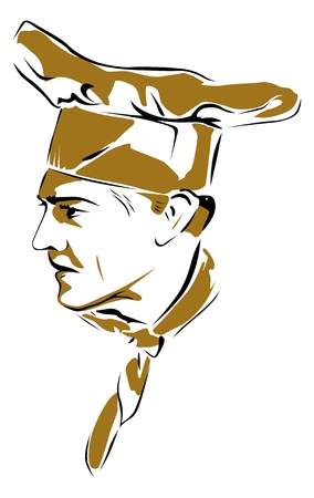 cook manのイラスト素材