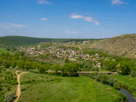 View of Old Orhei. Moldova in Summerの写真素材