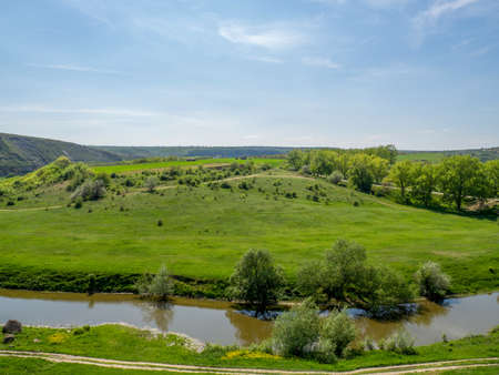 View of Old Orhei. Moldova in Summer