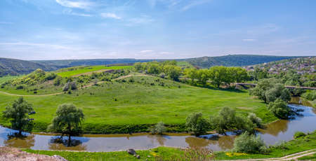 View of Old Orhei. Moldova in Summerの写真素材