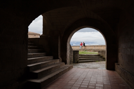 the urban landscape on a sunny dayの写真素材