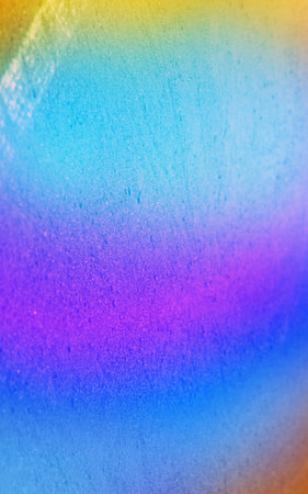 Abstract light neon soft glass background texture in vibrant colorful gradient.の写真素材