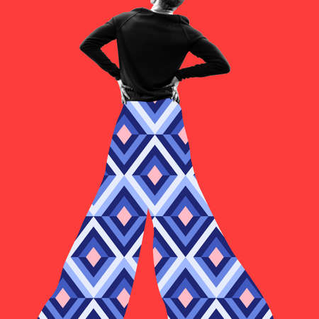 Contemporary art collage. Inspiration, idea, trendy urban magazine style.