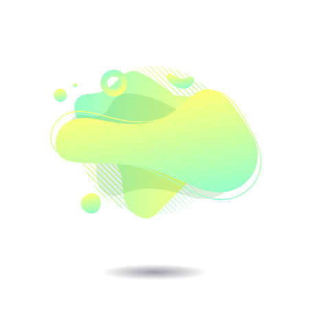 Vector colorful light green background. Abstract designのイラスト素材