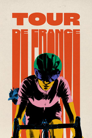 Poster. Contemporary art collage. Cyclist in dynamic motion, dressed in bright gear and wearing green helmet against background with creative inscription. Concept of sport, competition, action.の写真素材