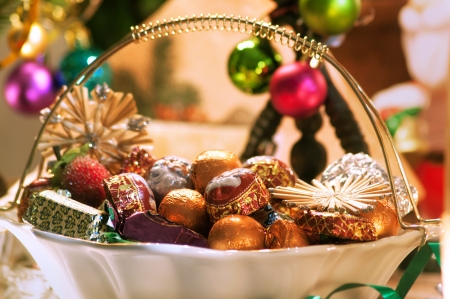 Christmas sweetsの写真素材