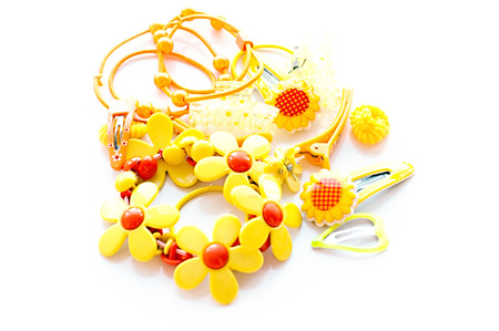 Baby hair clipsの写真素材