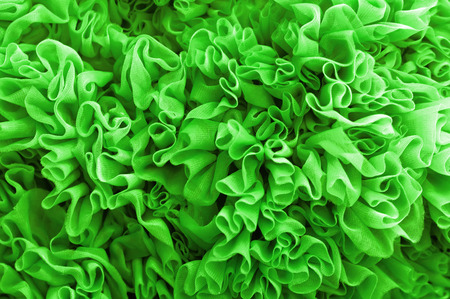 green fabric background