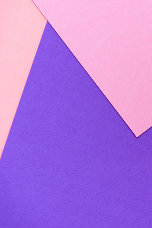 Abstract colored paper texture minimalism background. Minimal geometric shapes and lines in pastel...