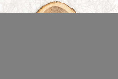 rustic wooden three signs on white background, christmas mockupの写真素材