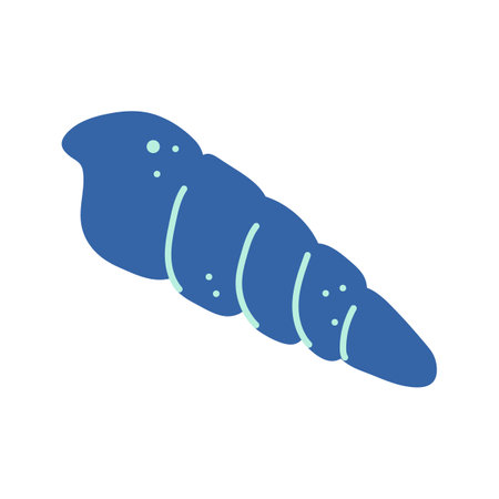 Sea shell beach icon. Life in the oceanのイラスト素材
