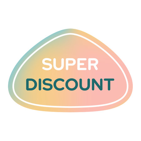 Sale promotion badge in retro styleのイラスト素材