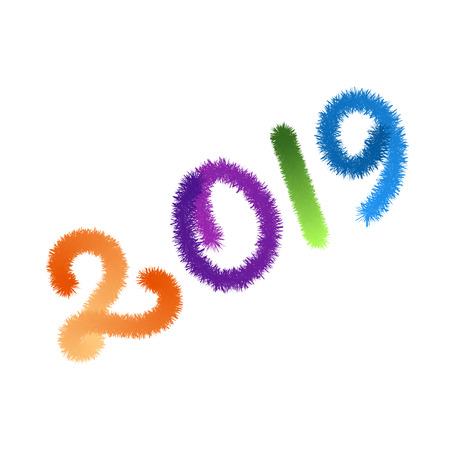 2019 fur styleのイラスト素材