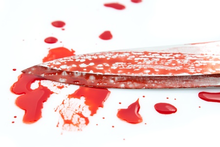 Bloody Knifeの写真素材