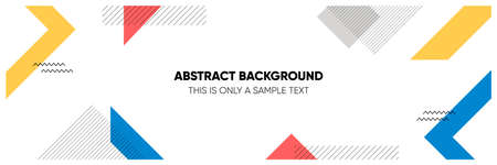 Vector abstract geometric cover background with minimal trendy style.のイラスト素材