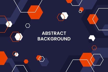 Abstract minimal background with memphis geometry style