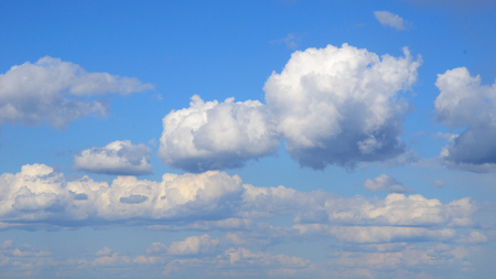 Sky and cloudsの写真素材