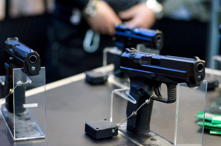 Gun Display Standsの写真素材
