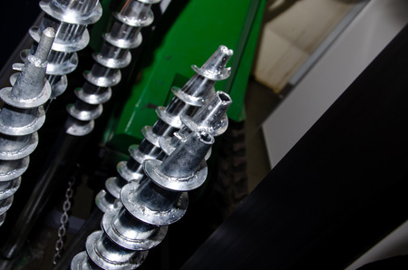 Close-up of drilling rigの写真素材
