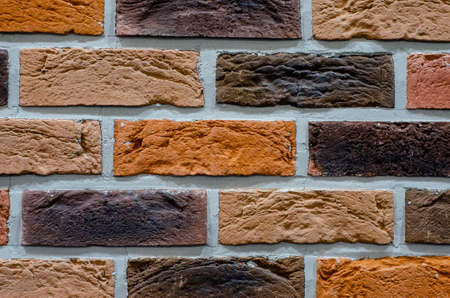 Close up of brick wallの写真素材
