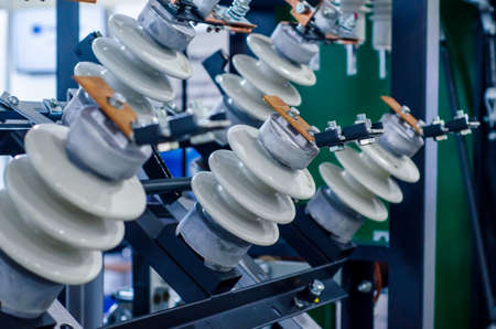 Close-up of automatic circuit reclosersの写真素材