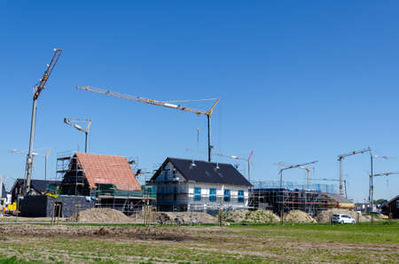 Construction of a new house