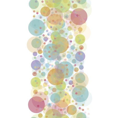 EPS10 vector file  Colorful transparent dots seamless background pattern のイラスト素材