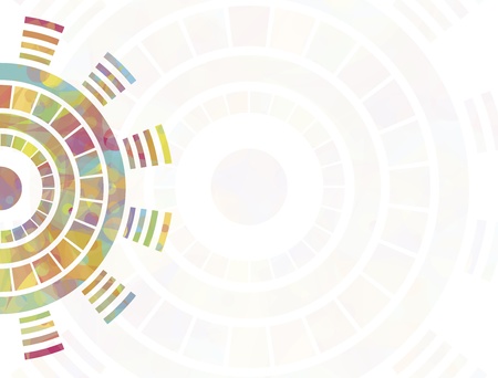   Colorful floral background with blank space to write your own textのイラスト素材