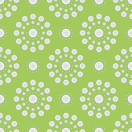 EPS10 file. Seamless floral geometric pattern. Vintage background.のイラスト素材