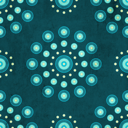 floral seamless geometric pattern. Vintage background. Fabric, Scrapbookingの写真素材