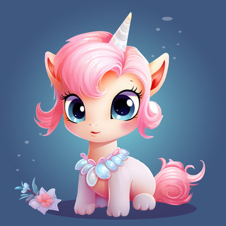 Mythology Comes Alive with Unicorn Imageryのイラスト素材
