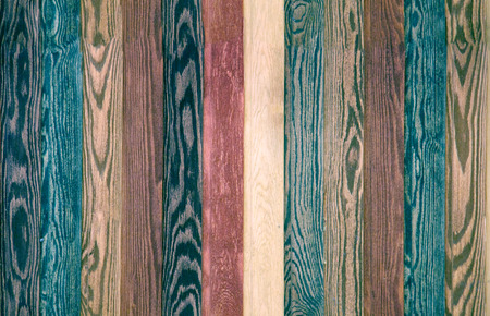 Colorful Wood Background planks. seamless dark blue and brown texture floor