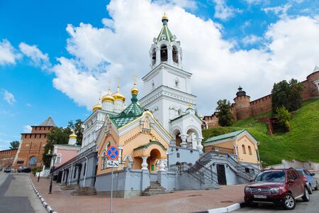 Predtecha Ioann cathedral in Nizhniy Novgorod, Russia.の写真素材