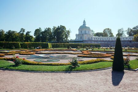 Saint Petersburg, Russia - 10 September 2015 - Oranienbaum, Menshikov Palace.のeditorial素材