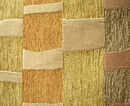     Texture of fabric in different shades of yellow and ocher                           