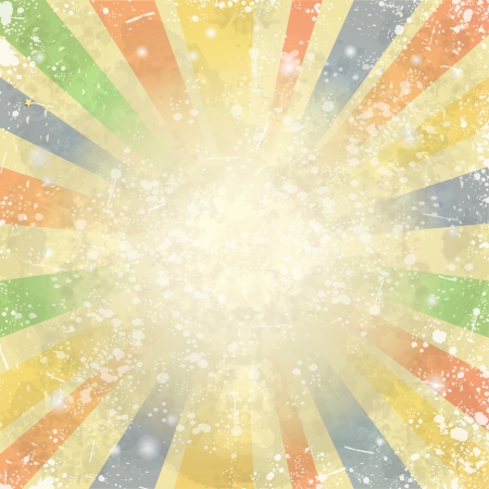 Abstract background in vintage style, vectorのイラスト素材