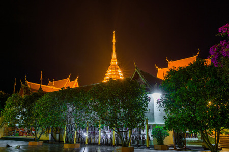 Wat Phra That Doi Suthep Temple of Chiang Mai Thailand.の写真素材