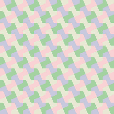 abstract wave pastel seamless pattern background vector, best for for wallpaper, home decor, background, paper wrappingのイラスト素材