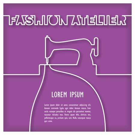 Fashion Atelier Templateのイラスト素材