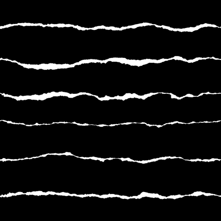 Ripped Paper Seamless Elementsのイラスト素材