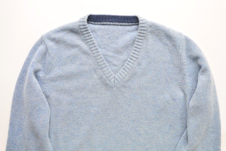 Sweater on white backgroundの写真素材