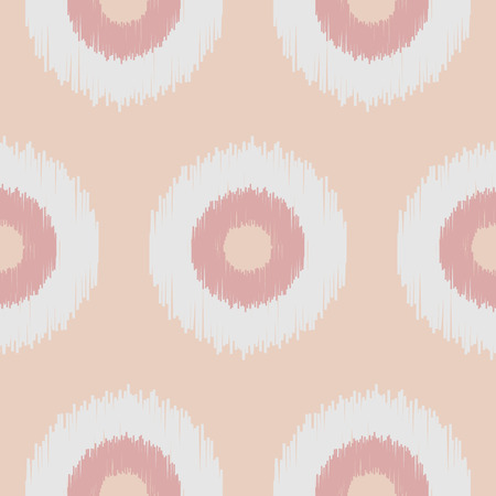 Boho Polka Dot Nude Seamless Patternのイラスト素材